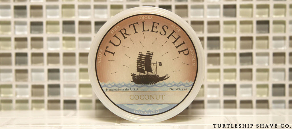 Turtleship shave co Quality Shaving Soap Coconut
