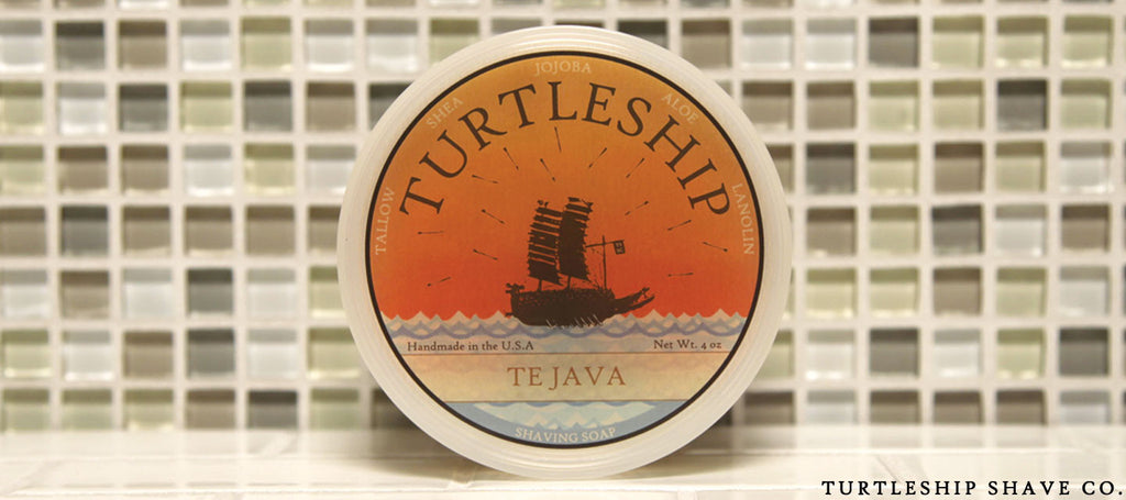 Turtleship shave co Quality Shaving Soap Te Java